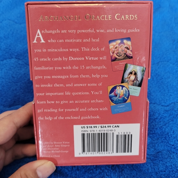 ARCHANGEL ORACLE CARDS By Doreen Virtue - Picture 2 of 8